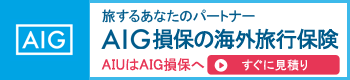 AIG海外旅行保険